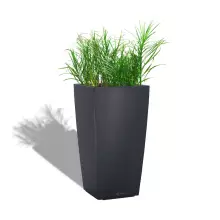 Donica Lechuza CUBICO Color 40/40/75 szary łupek